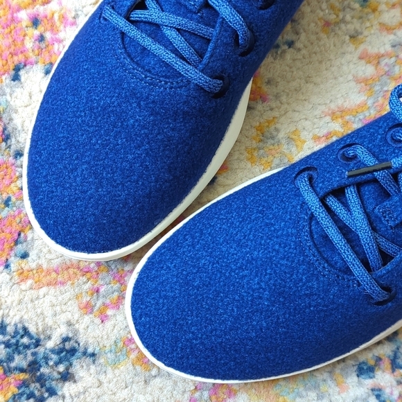Allbirds x Sam's Club Wool Runners Merino Athletic Sneakers Blueberry Cream 10 - Picture 3 of 15